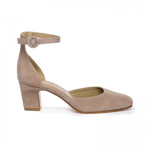 Beige Women Bernardo Remy Mary Jane Pumps | NAN1442BU