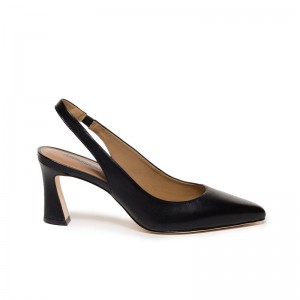 Black Women Bernardo Felicity Slingback Pumps | WAX1315LD