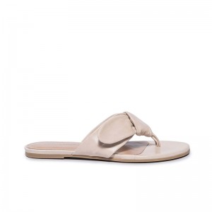 Pink Women Bernardo Harmony Thong Slide Sandals | WFZ849NK