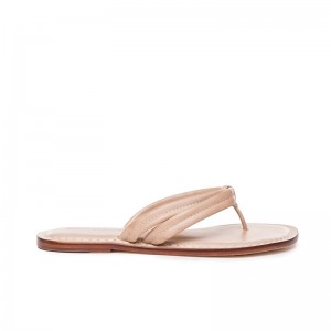 Pink Women Bernardo Miami Thong Slide Sandals | PLP1066UG