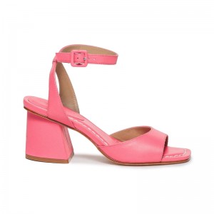 Pink Women Bernardo Nyack Heels Sandals | QNM5946UJ