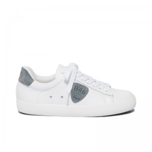 White Blue Women Bernardo Tatum Sneakers | FUN774OQ