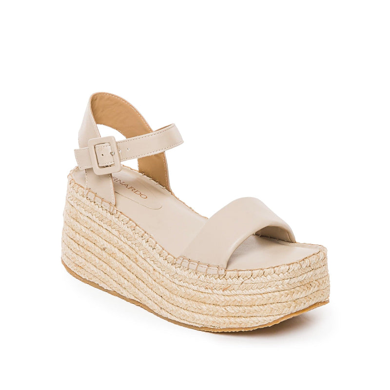 Beige Women Bernardo Mallorca Espadrille Platform Sandals | QZC9694YP