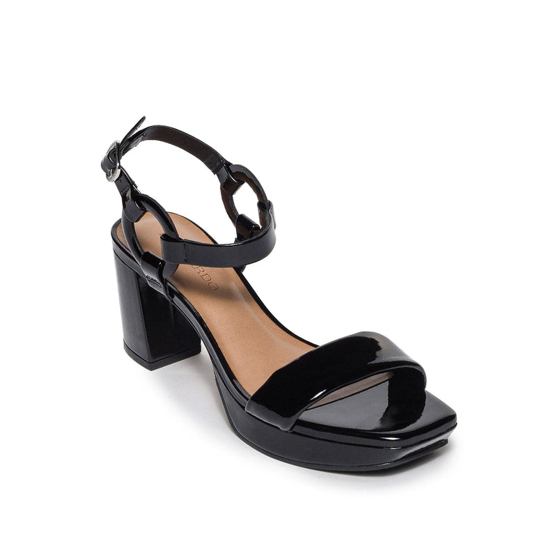 Black Women Bernardo Candace Platform Sandals | QTO4876KT