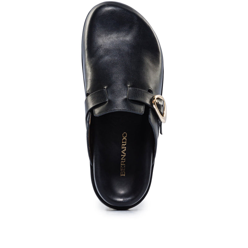 Black Women Bernardo Easton Slip On Clogs | UAV4754DD