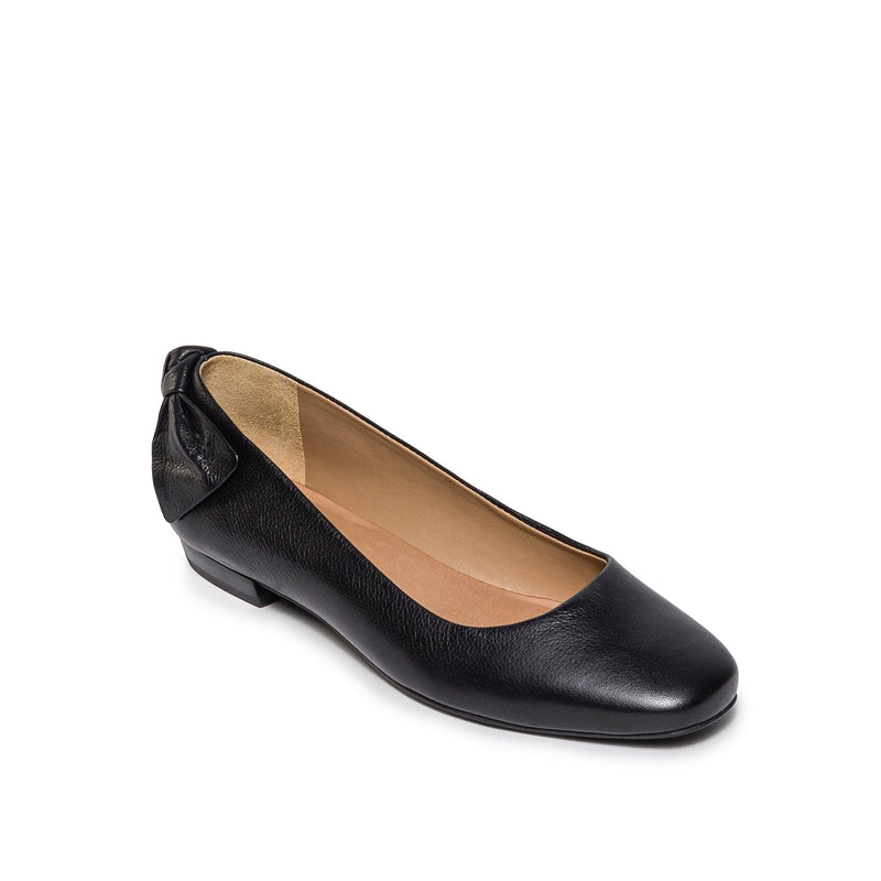 Black Women Bernardo Eloisa Bow Ballet Flats | ZLV416VI