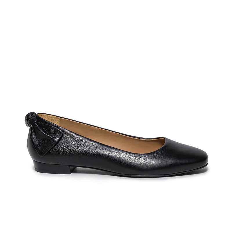 Black Women Bernardo Eloisa Bow Ballet Flats | ZLV416VI