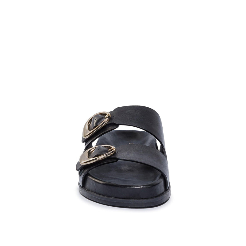 Black Women Bernardo Evie Slide Sandals | ZLS5016EQ