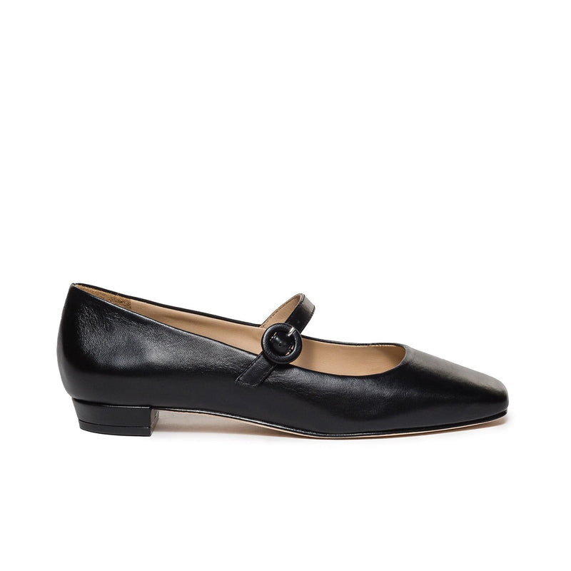 Black Women Bernardo Gabriela Mary Jane Ballet Flats | EEW1716FG