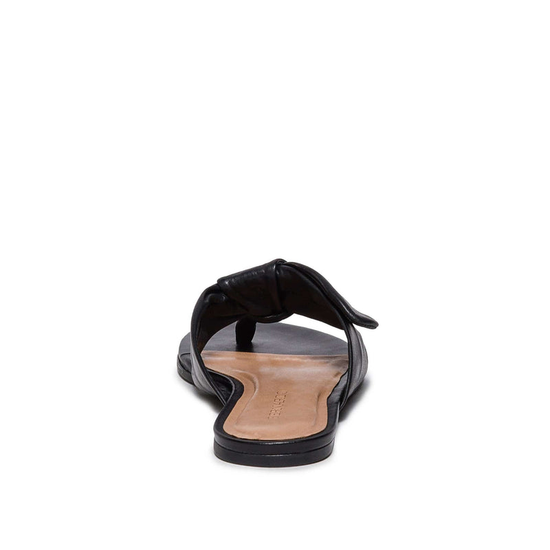 Black Women Bernardo Harmony Thong Slide Sandals | HRH262US