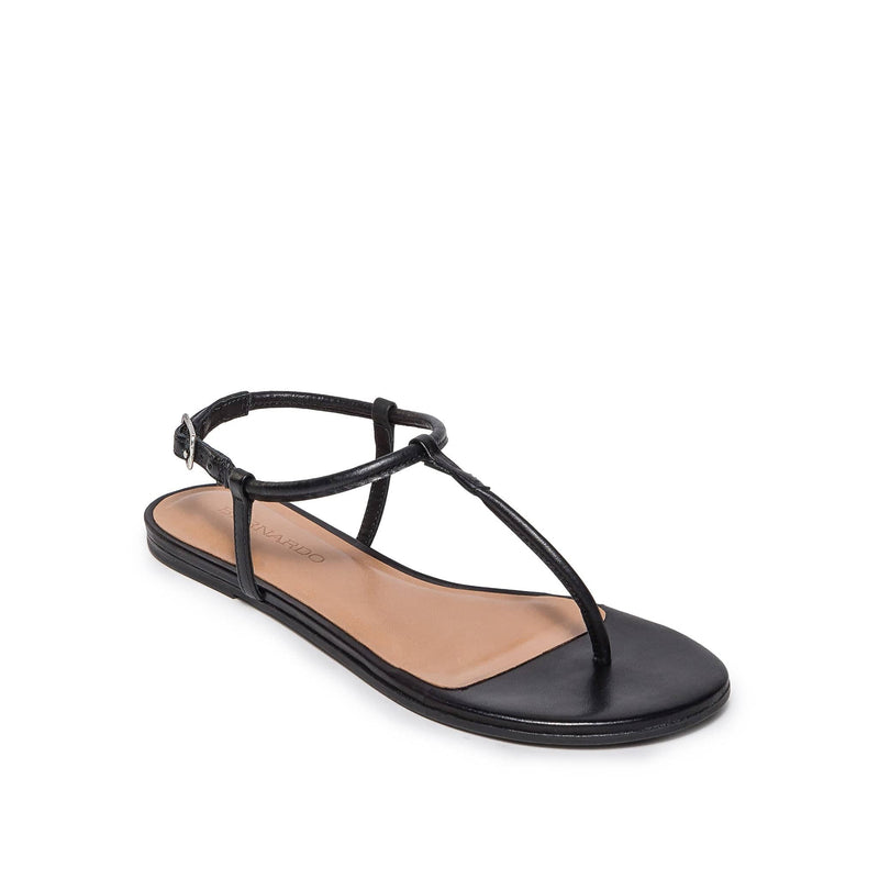 Black Women Bernardo Haven Thong Flat Sandals | JHB4223JH