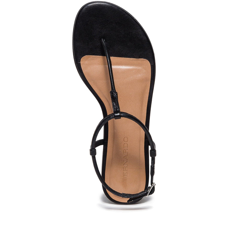 Black Women Bernardo Haven Thong Flat Sandals | JHB4223JH