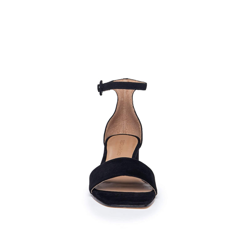 Black Women Bernardo Jalena Low Heels Sandals | NBC7559LU