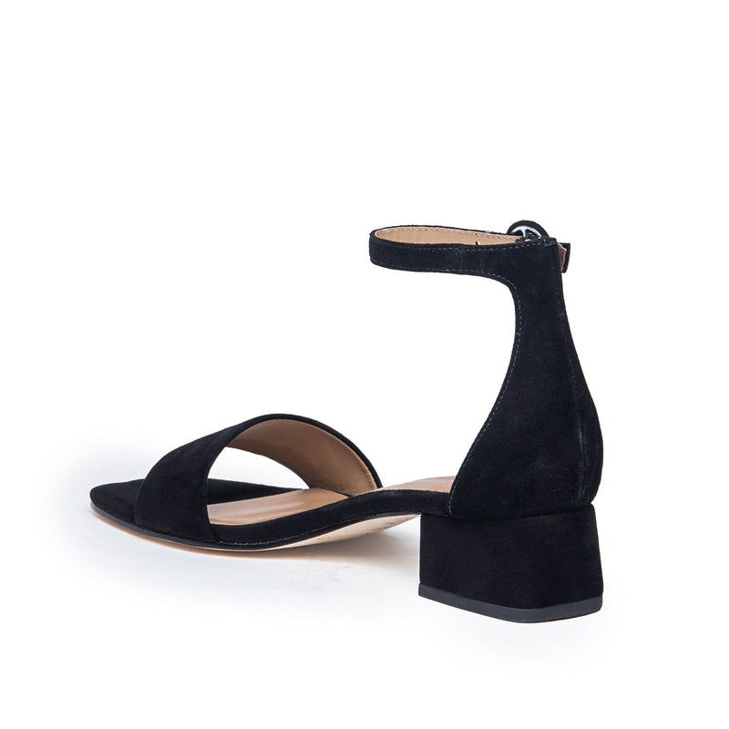 Black Women Bernardo Jalena Low Heels Sandals | NBC7559LU