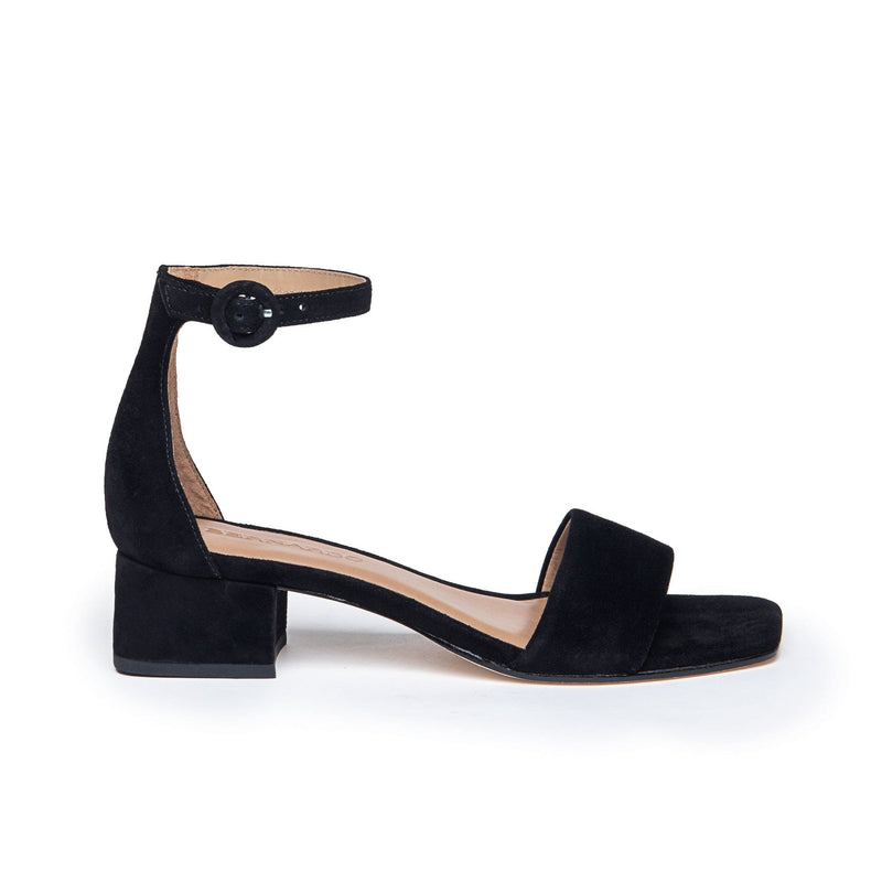 Black Women Bernardo Jalena Low Heels Sandals | NBC7559LU