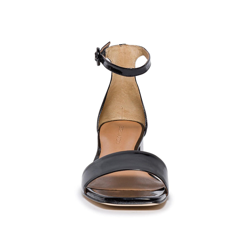 Black Women Bernardo Jalena Low Heels Sandals | FJP8593IH