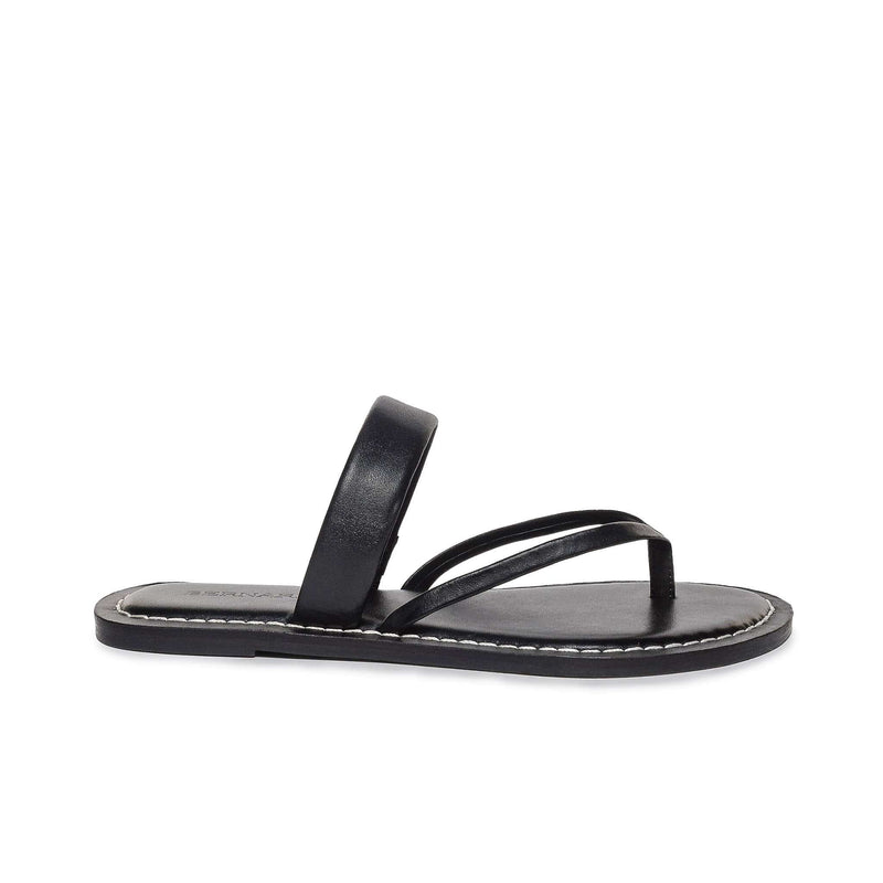 Black Women Bernardo Leia Thong Flat Sandals | SED7487AR