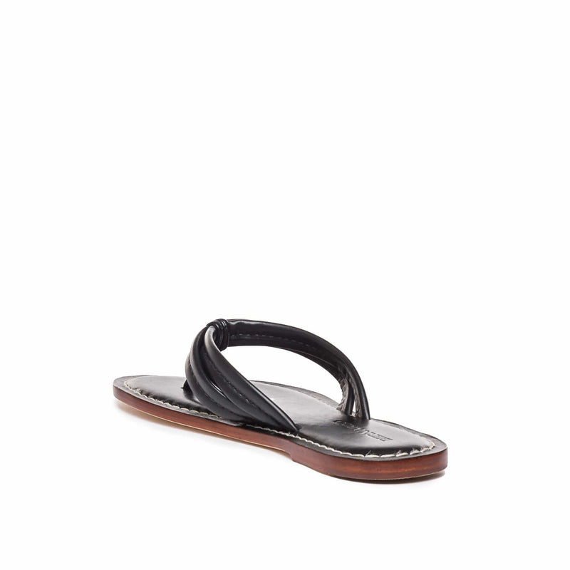 Black Women Bernardo Miami Thong Slide Sandals | MFE1002MN