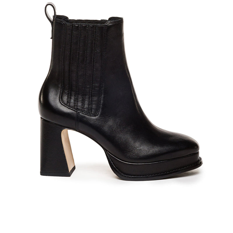 Black Women Bernardo Nicola Platform Boots | IBK7437CZ