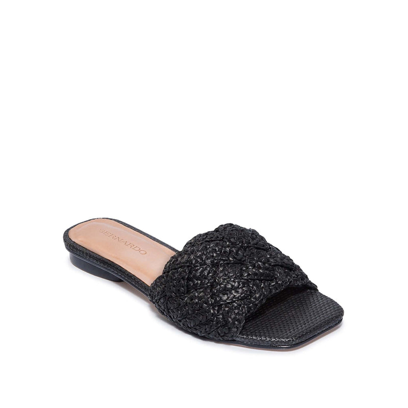 Black Women Bernardo Pixie Flat Sandals | GQG3456UT