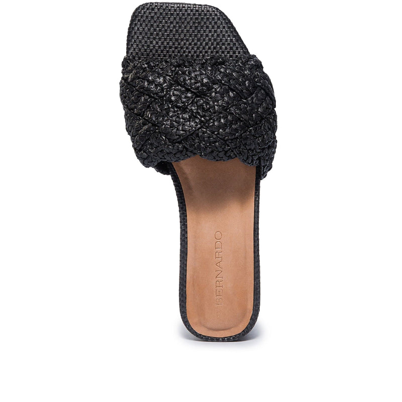 Black Women Bernardo Pixie Flat Sandals | GQG3456UT