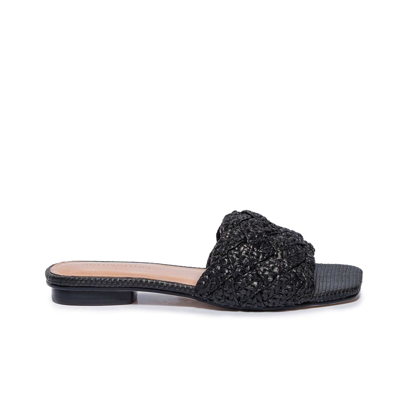 Black Women Bernardo Pixie Flat Sandals | GQG3456UT