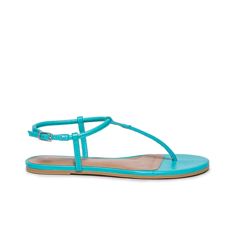 Blue Women Bernardo Haven Thong Flat Sandals | QHV3817CD