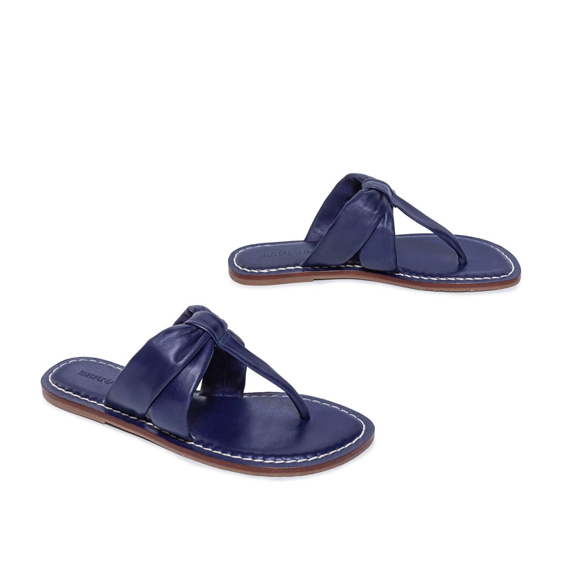 Blue Women Bernardo Margaret Thong Slide Sandals | KUM6625VB