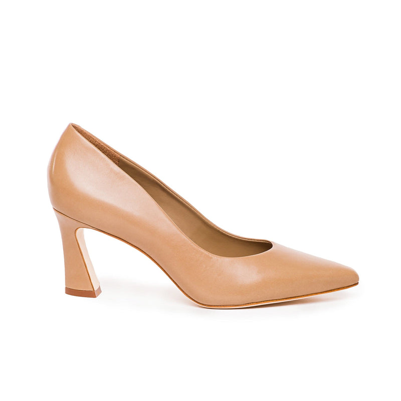 Brown Women Bernardo Faryn Pointed-Toe Pumps | HEL232ST