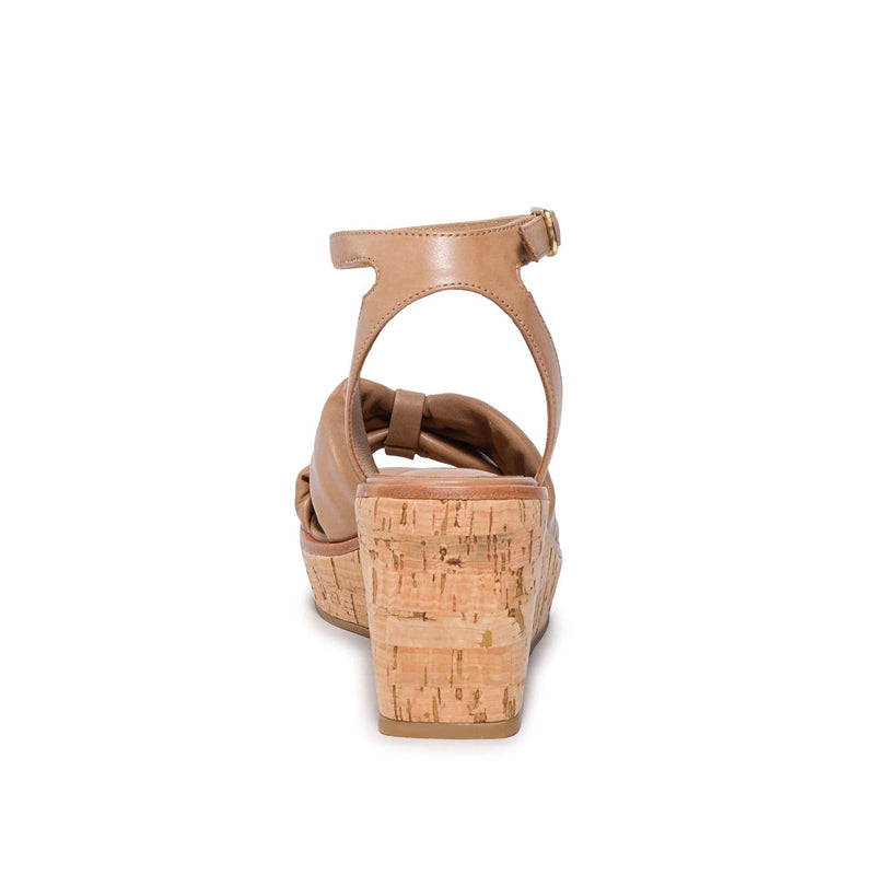 Brown Women Bernardo Kearny Wedge Sandals | UEA6832GF