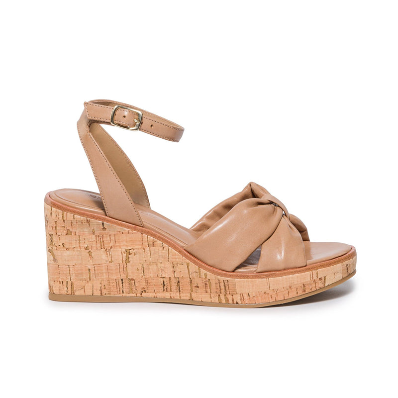 Brown Women Bernardo Kearny Wedge Sandals | UEA6832GF