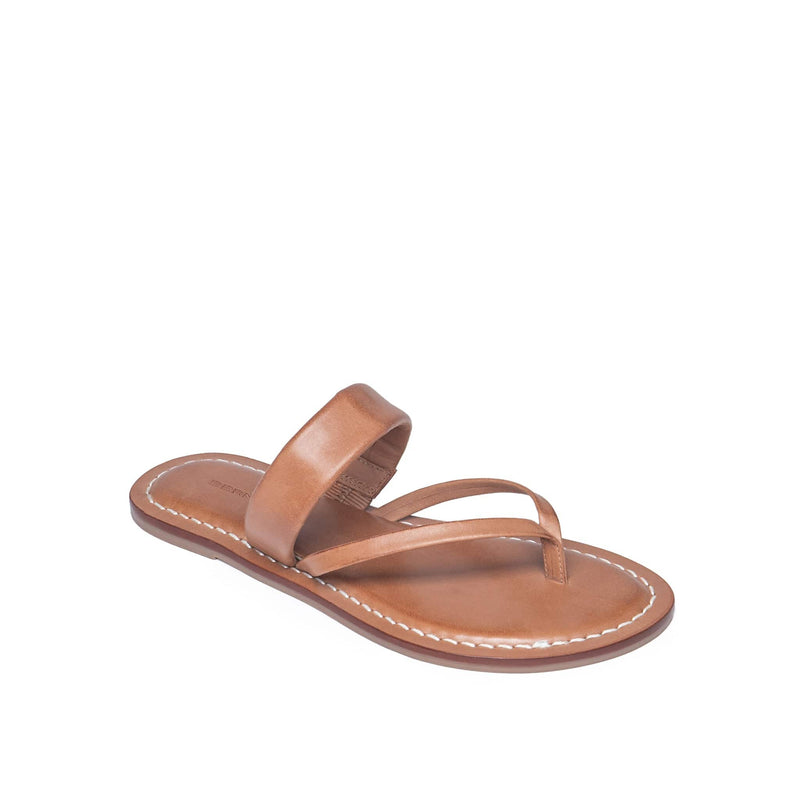 Brown Women Bernardo Leia Thong Flat Sandals | QEN2252JJ