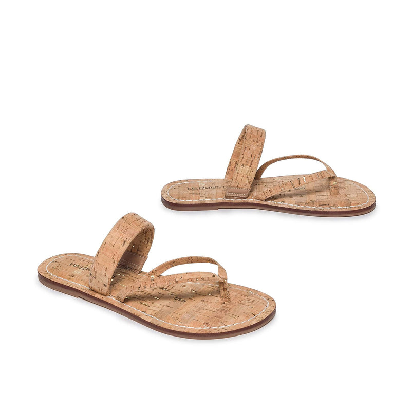 Brown Women Bernardo Leia Thong Flat Sandals | OIN4076BJ