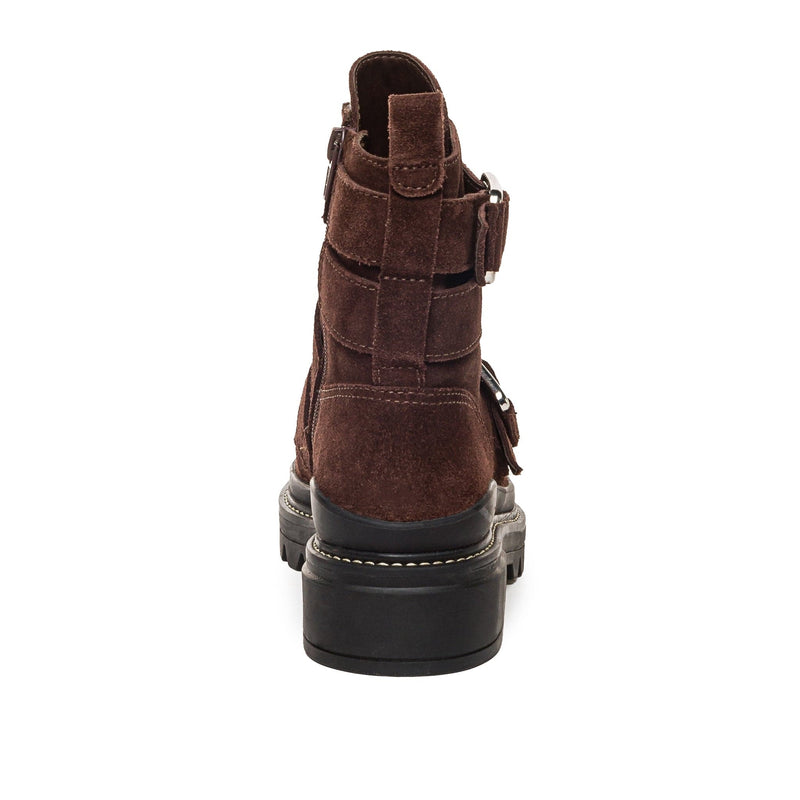 Chocolate Women Bernardo Durban Moto Ankle Boots | AVS3664HQ