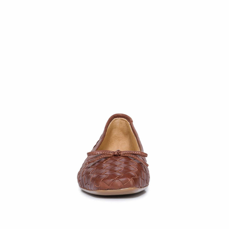 Chocolate Women Bernardo Gwynn Woven Ballet Flats | JCF9428CP