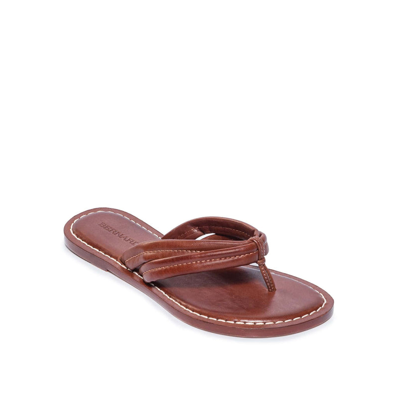 Chocolate Women Bernardo Miami Thong Slide Sandals | UAA4847TE