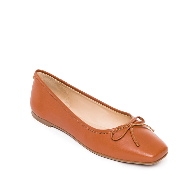 Dark Brown Women Bernardo Gwynn Ballet Flats | OVE3869SD