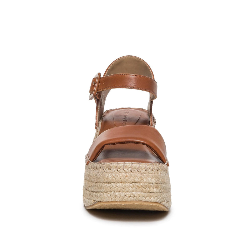 Dark Brown Women Bernardo Mallorca Espadrille Platform Sandals | LON482AP