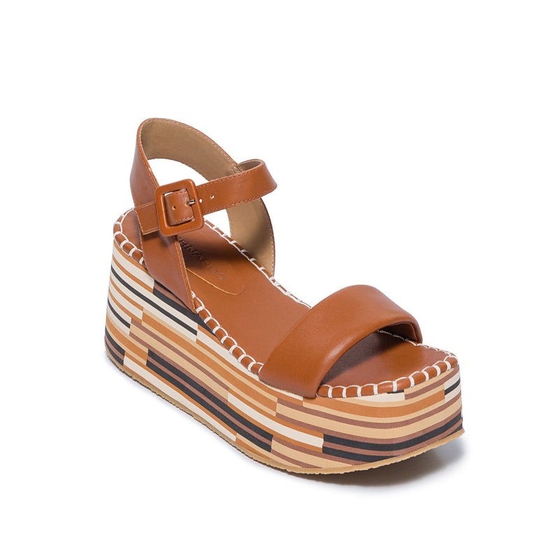 Dark Brown Women Bernardo Marley Platform Sandals | VIW2931QQ