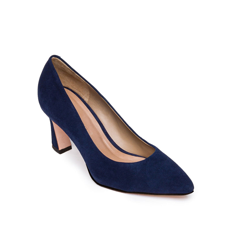 Dark Navy Women Bernardo Faryn Pointed-Toe Pumps | HZS127QI