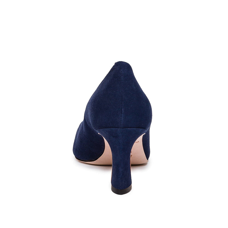 Dark Navy Women Bernardo Faryn Pointed-Toe Pumps | HZS127QI