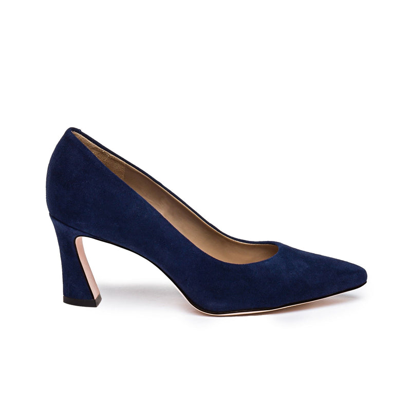 Dark Navy Women Bernardo Faryn Pointed-Toe Pumps | HZS127QI