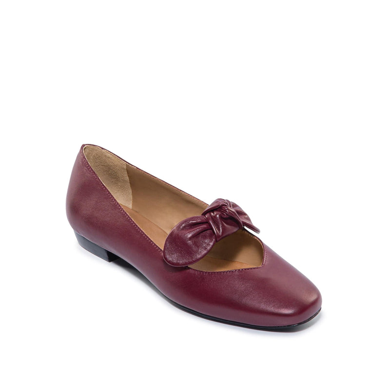 Dark Red Women Bernardo Emersyn Ballet Flats | FHR76100QS