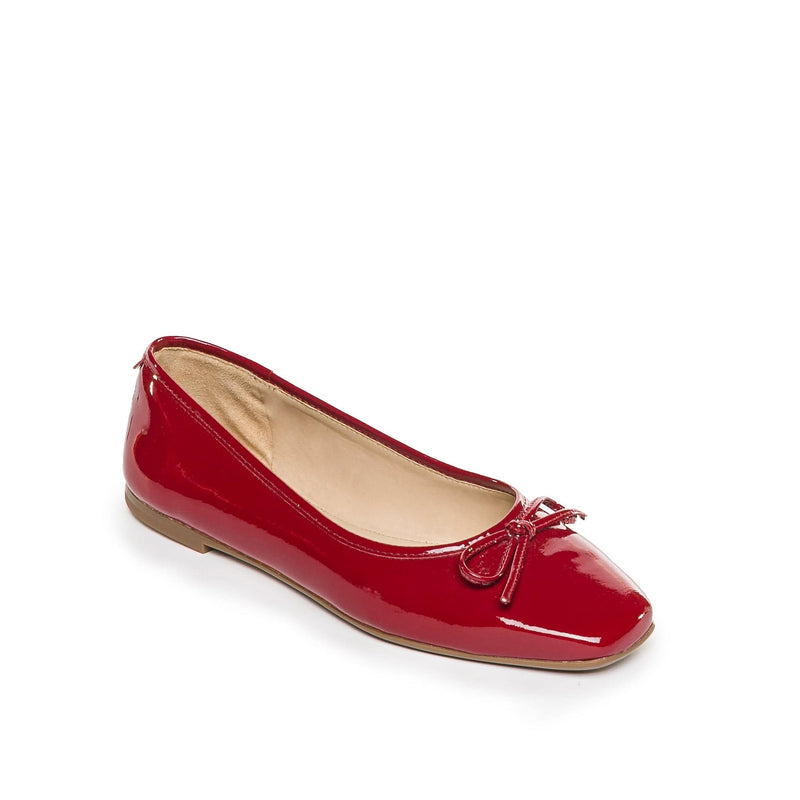 Dark Red Women Bernardo Gwynn Ballet Flats | WPS3568FL