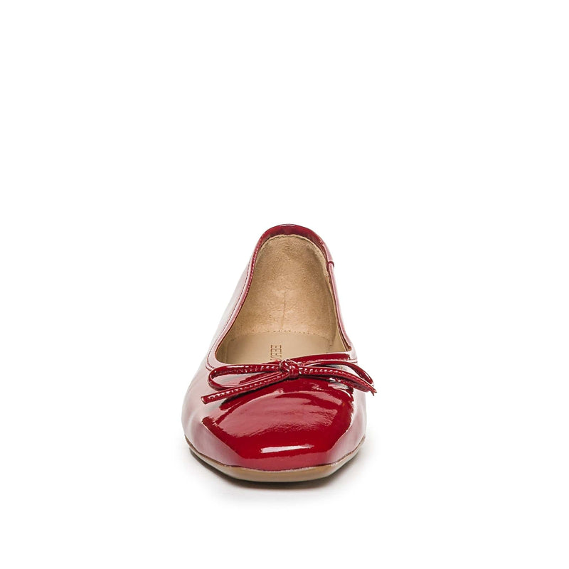 Dark Red Women Bernardo Gwynn Ballet Flats | WPS3568FL