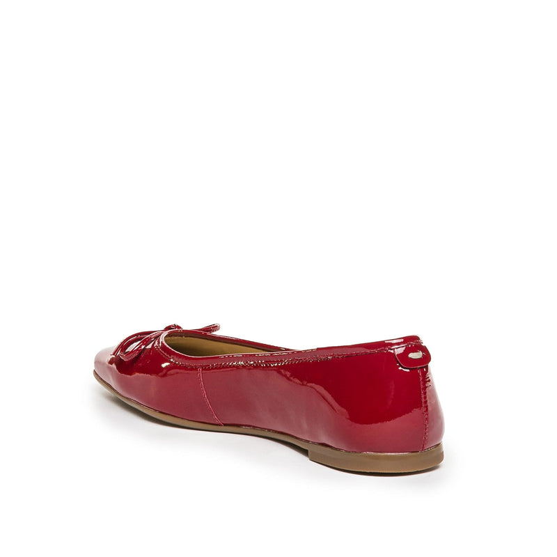 Dark Red Women Bernardo Gwynn Ballet Flats | WPS3568FL