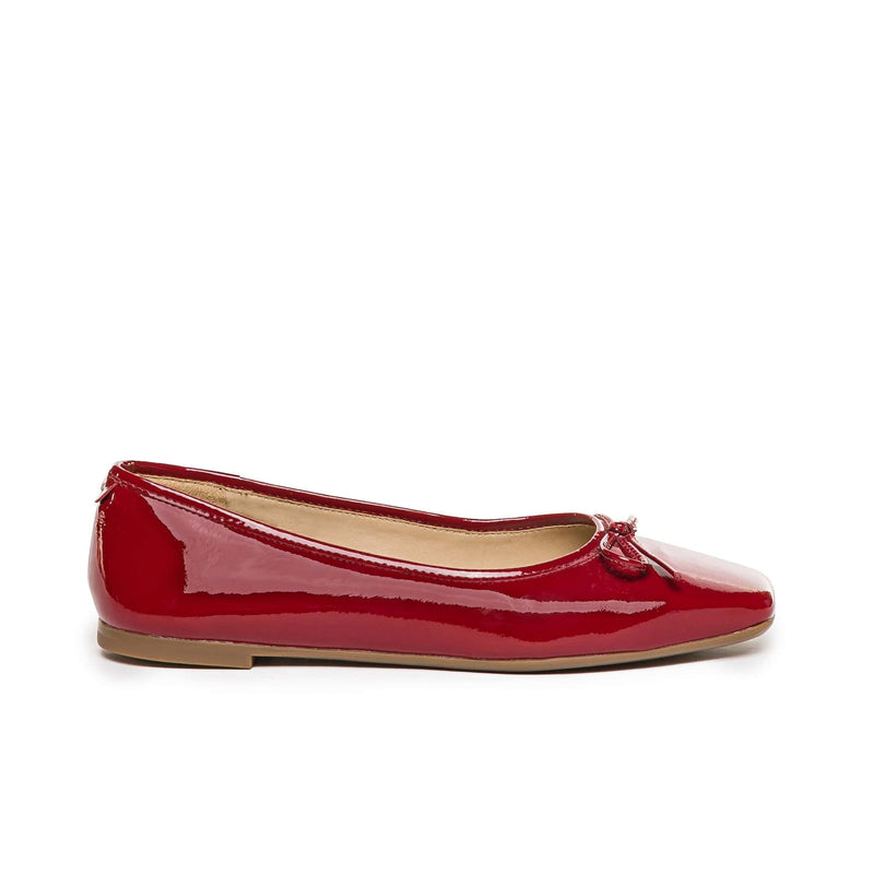 Dark Red Women Bernardo Gwynn Ballet Flats | WPS3568FL