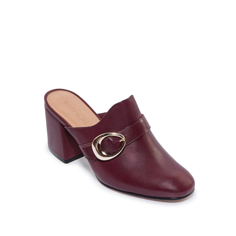 Dark Red Women Bernardo Natasia Mules | LSF7471LC