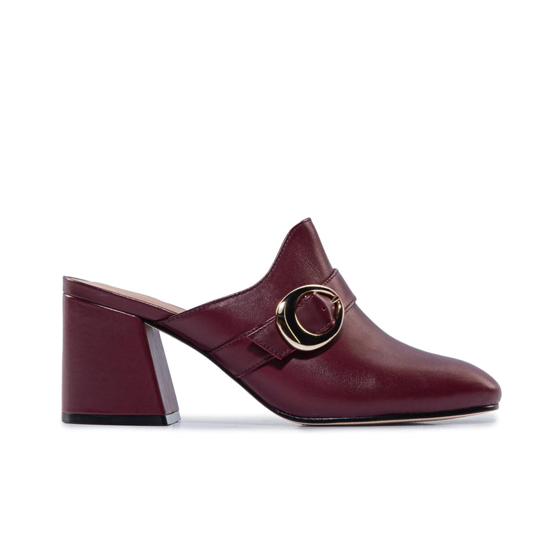 Dark Red Women Bernardo Natasia Mules | LSF7471LC