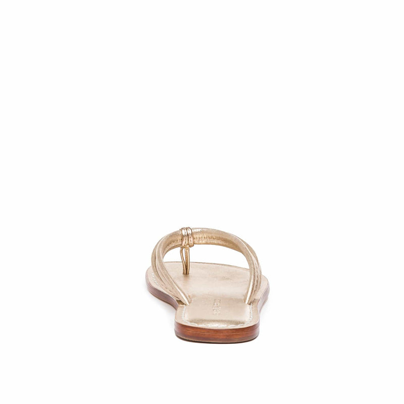 Gold Women Bernardo Miami Thong Slide Sandals | CFY2432CZ